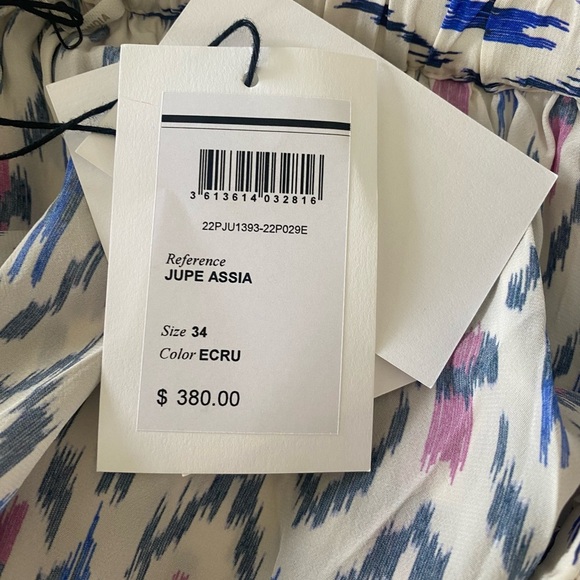 Isabel Marant Assia Flared Mini Skirt NWT - Picture 9 of 9